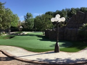 East Valley Phoenix artificial grass putting green