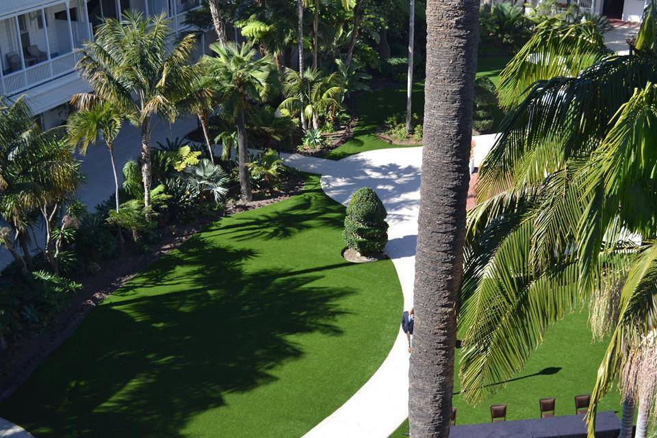 commercial installation of artificial grass
