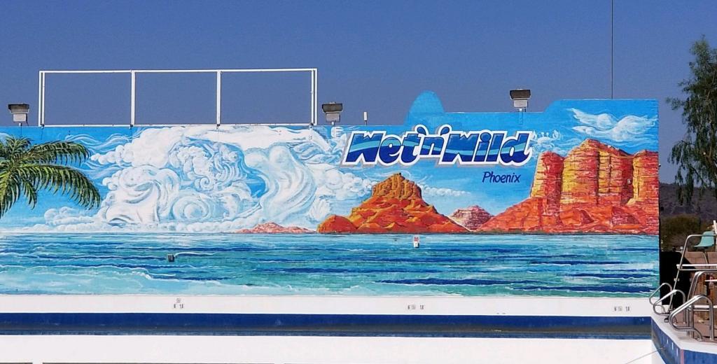 wet n wild sign - synthetic turf