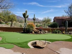 phoenix az backyard putting green
