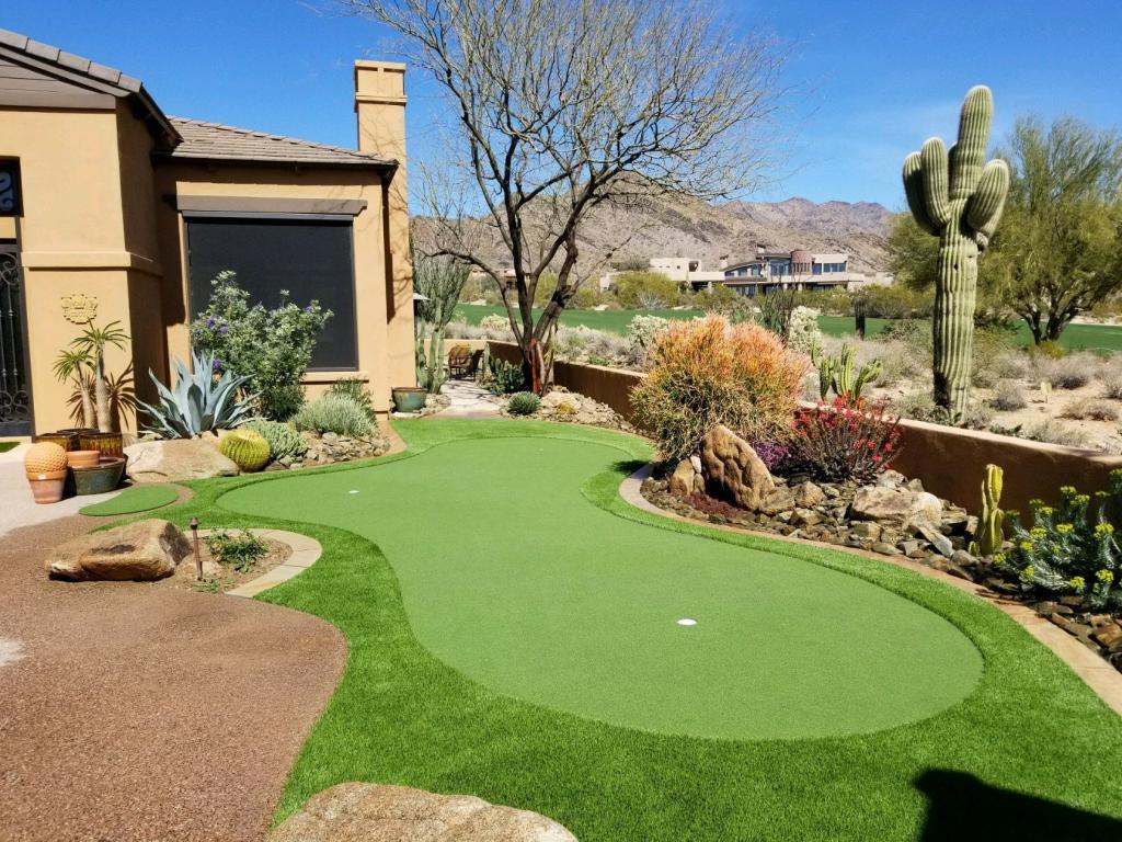 arizona synthetic turf putting green