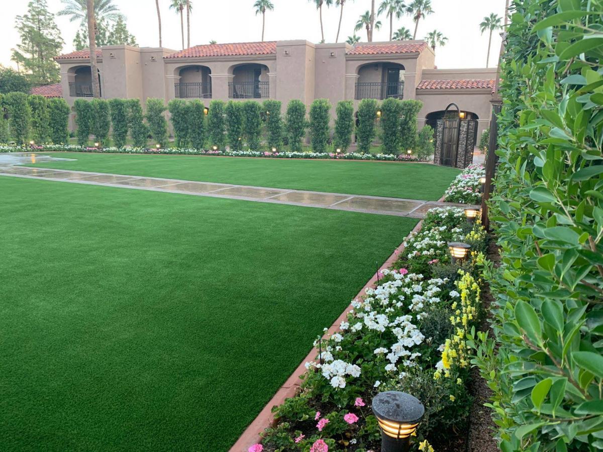Artificial Grass Transformation at Scottsdale Plaza Resort