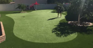 Phoenix backyard putting green installers