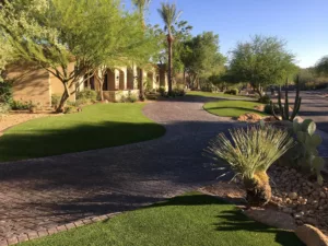 synthetic turf landscaping