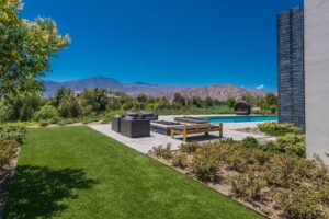 artificial grass landscaping for backyard