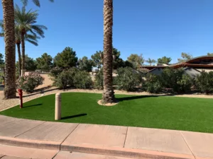 artificial grass landscaping