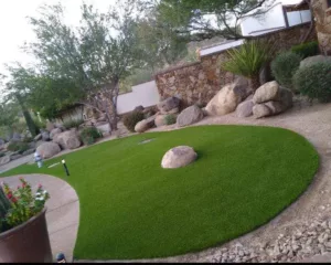 artificial grass landscaping