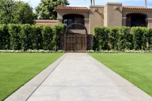 artificial grass landscaping