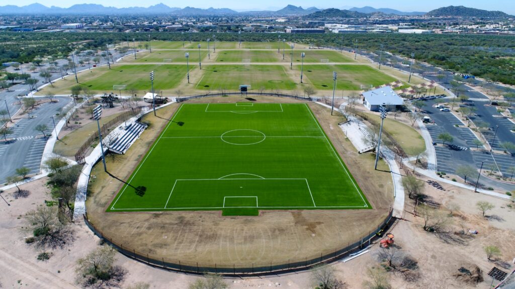 Artificial Grass Soccer Field in AZ